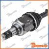 Demi-Arbre de Transmission MTM gauche pour TOYOTA | NPW-TY-196, 25202